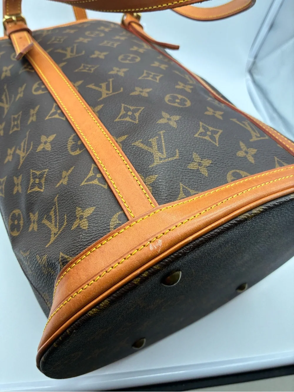 Louis Vuitton Brown Monogram Canvas Bucket bag GM